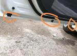 雷凌车门排水口在哪里？车门下边这三个是排水口吗？需要拔掉吗？