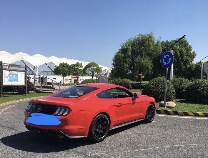 mustang-购车总价 | 34.3万左右的裸车价
驾驶体验 | 升档和降档反应都很快，并且没有什么顿挫.方向盘很轻非常好.
空间 | 前排空间很好，还有腰部支持，舒适很多。后排座椅稍短、稍直，但现在的车常年空载，满载时候太少，可以忽略。后备箱还可以，可以放个行李吧
油耗 | 郊区正常用车表显12.5左右的油耗，开始还是很满意的，后来加了几箱油后仔细一算，实际油耗，起码在14个油。
颜值 | 外观时尚科技感满满，可以用2个词来形容时尚靓丽“和“高档次”来形容，流线型车身，看起来很霸气
同级对比 | 之前