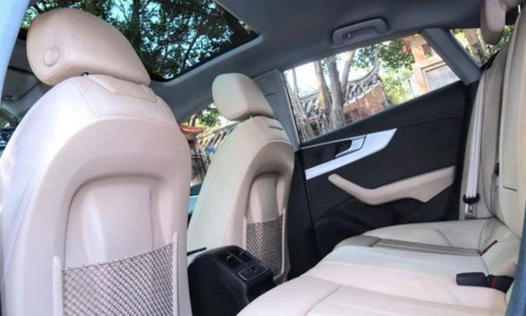 奥迪a5-价格：裸车37.80万 落地价：44.78万
#外观漂亮 外观是很运动的感觉，流线型的车身，大气漂亮，感觉适合我这个不算年轻人的年轻人
内饰方面总体来说还是很好看的，并且做工真的不错，很细腻，中控台造型非常好看，功能清晰，分区明确，仪表盘的设计也非常有科技感
操作：电动助力转向，是的方向盘用起来比较轻，指向比较精确，
动力：动力非常强劲，再挂上S挡的情况下，发动机发出跑车的轰鸣声，在起步的时候提速非常快高速阶段再加速能力也是非常出色的
缺点;我一米八三开车的时候还好，坐在后面感觉头部空间小，配置
