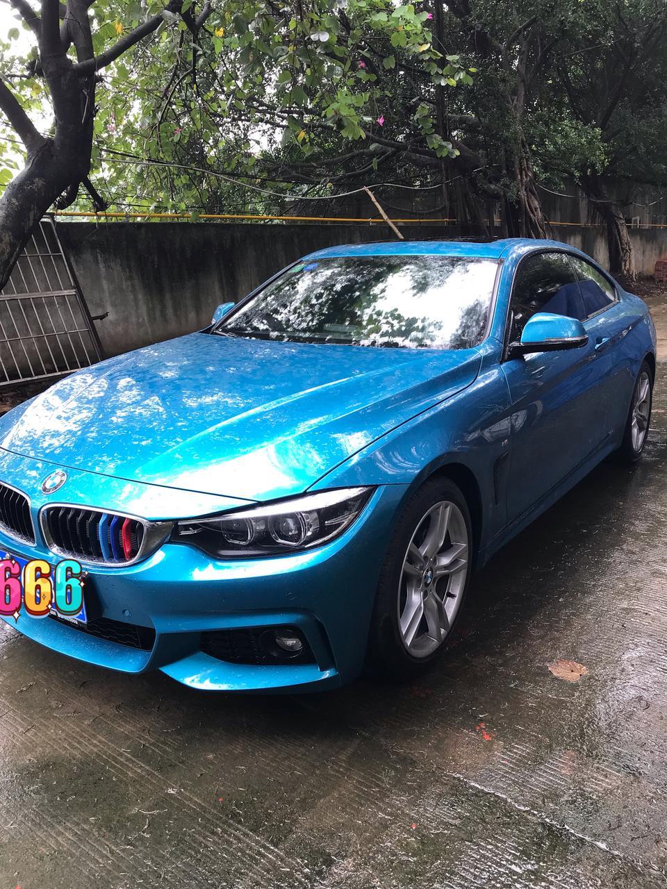 宝马4系-后视镜想换成红色牛角，配蓝色车身会不会很非主流?
