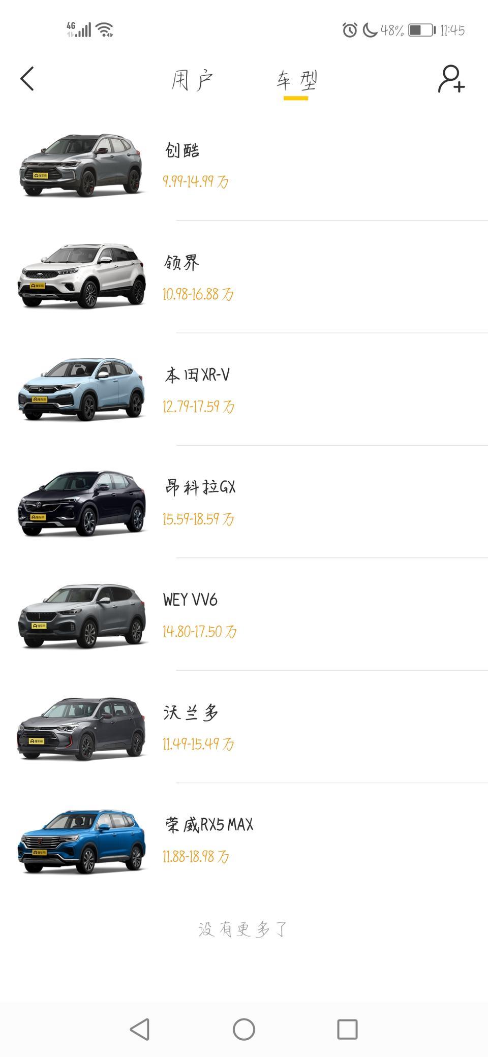 创酷-准备入手15-17万的SUV现在看中一下七款车，本人对这块又不是很懂，请大神们帮忙看看，拿个主意。