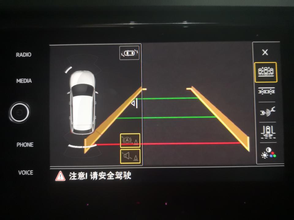 探岳-有rline的朋友加装道可视360的吗？主动碰撞预警按钮按下后屏幕没有显示，是不是因为漏接ACC那条线？