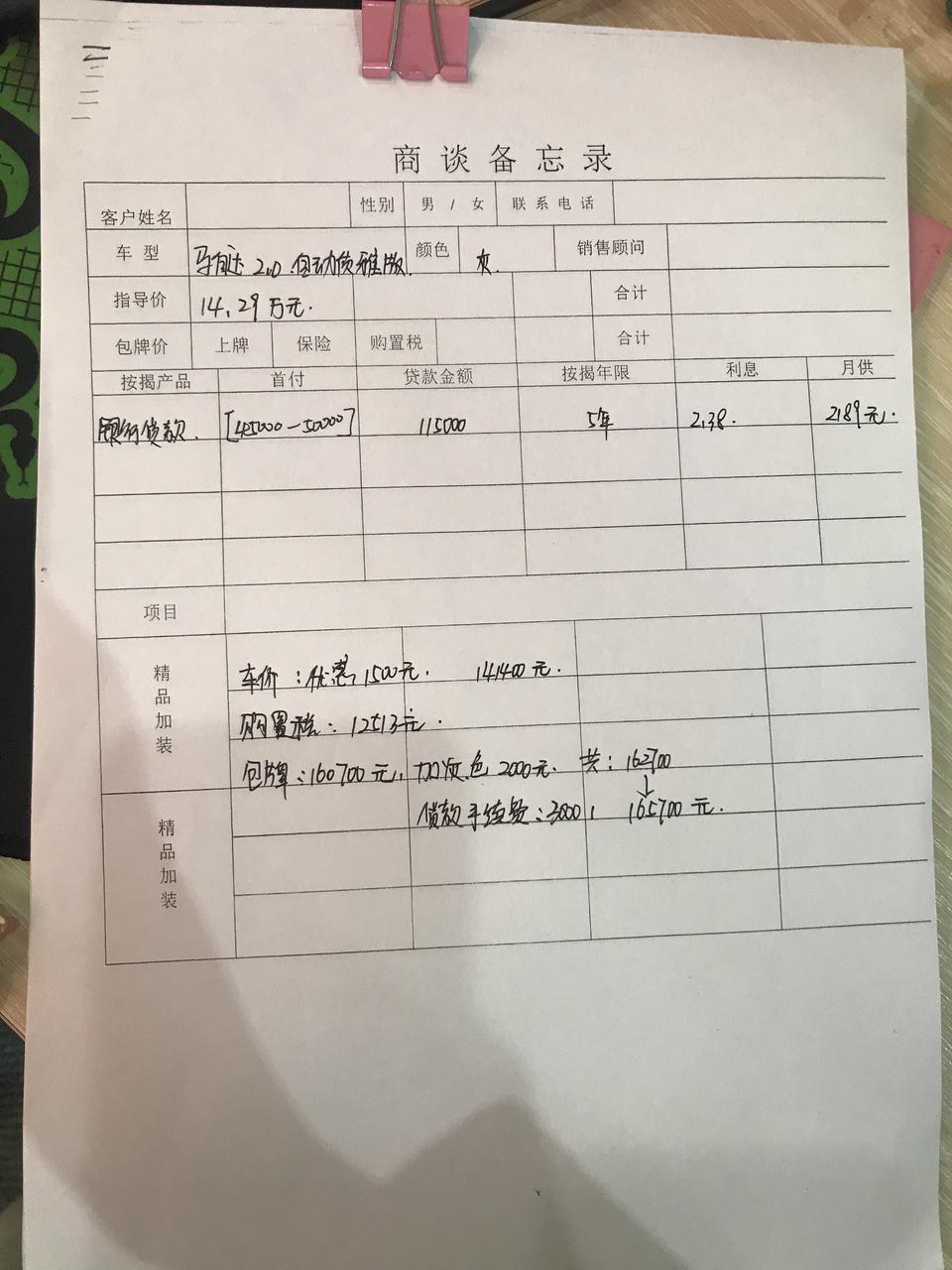马自达3 昂克赛拉-求大神来解答，这个买的过吗？还能要神呢优惠不？