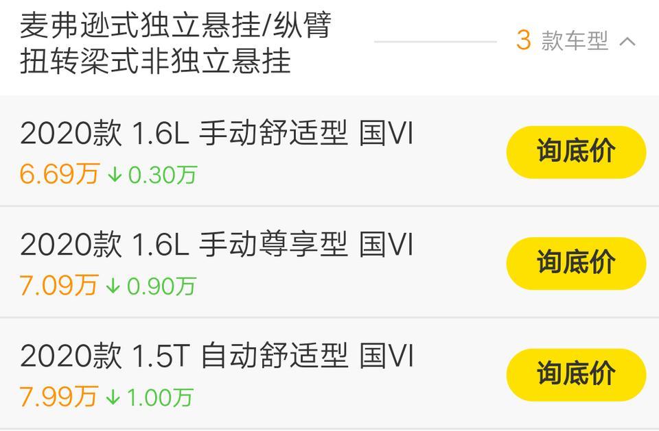 车友们，风行T5，2018年款，后悬挂是多连杆式独立悬挂。2020年款怎么成啦纵臂扭转连式非独立悬挂啦？求解。