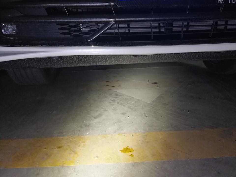 亚洲龙-混动的空调出水口在哪里？今天停车发现发动机舱下滴水！发动机舱盖打开，这个管子有水汽！专家给看看！