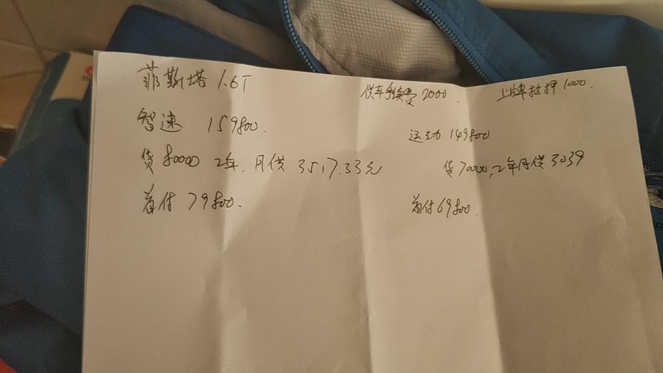 菲斯塔-老铁们帮看看这个贵吗，还能不能在谈
