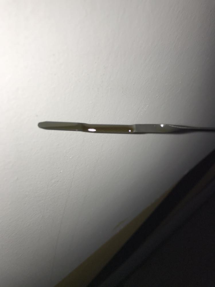 5月提的探岳，现在1600公里，今天看了一下油标尺，貌似机油加的有点多了呢？各位有没有什么看法