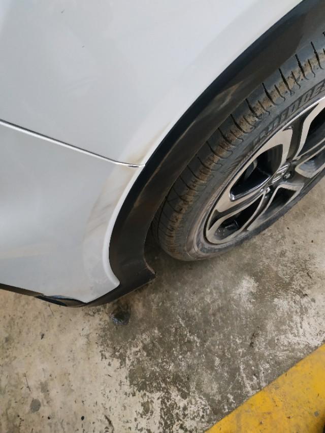 本田xr-v-xrv珍珠白今天蹭到了，这去修理店修会有色差吗？