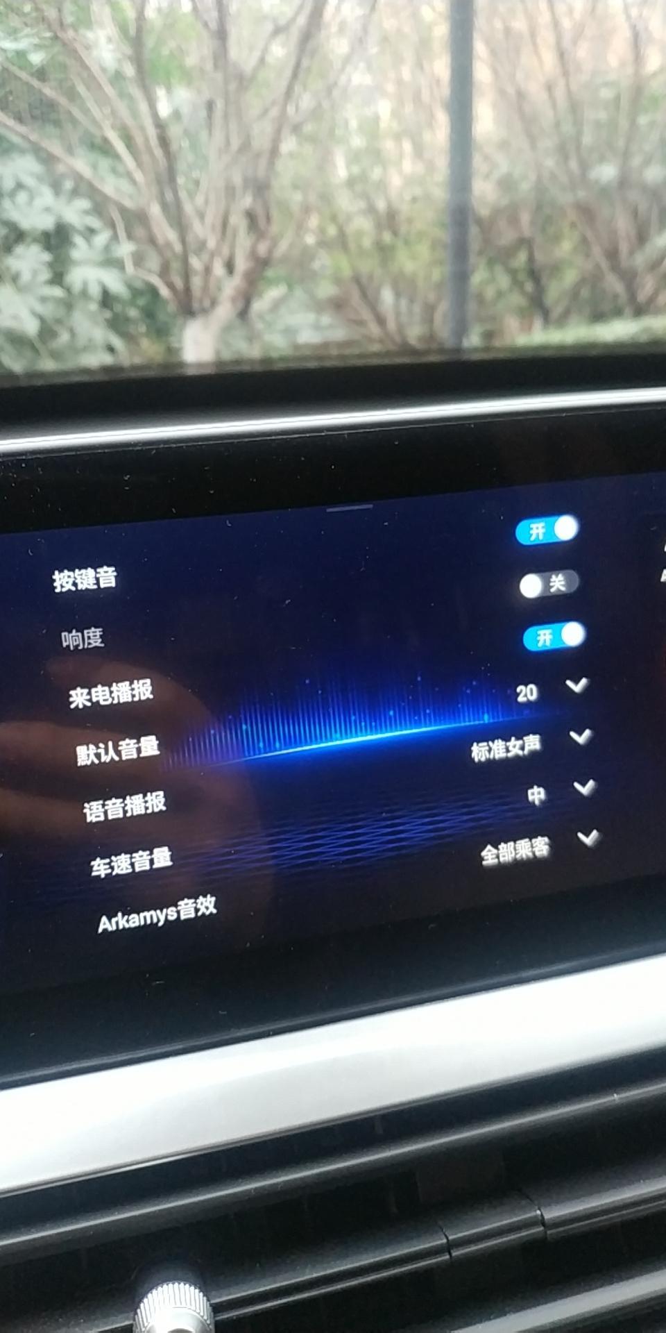 瑞虎8-2019自豪这个响度怎么才能开启？