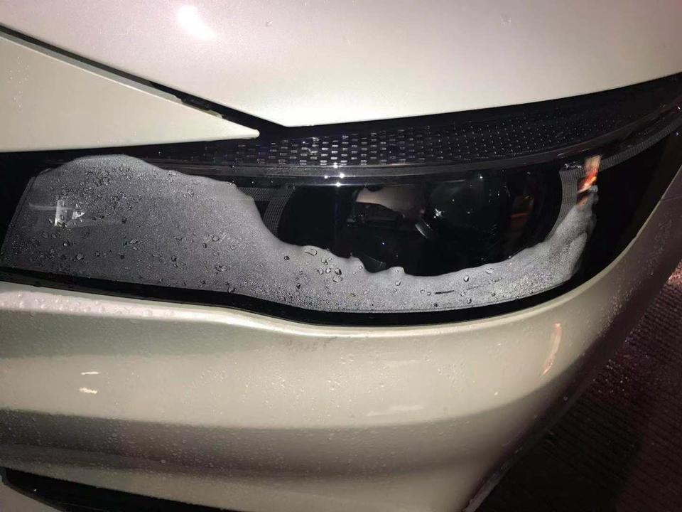 名爵6-求解大灯起雾。昨天提的车
