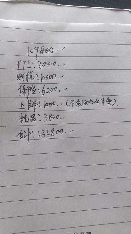 宋pro-各位帮我看下，这个pti费用是必须要交的吗，还有这个精品，明明销售说都是给送的的，现在上面写着3800，发这张图过来看到不对劲了，车子当时是老爸在看，说优惠4000，然后看他挺满意我给打了定金（我人不在现场），还有2000的金融贷款费没加进去，我该怎么处理。。。