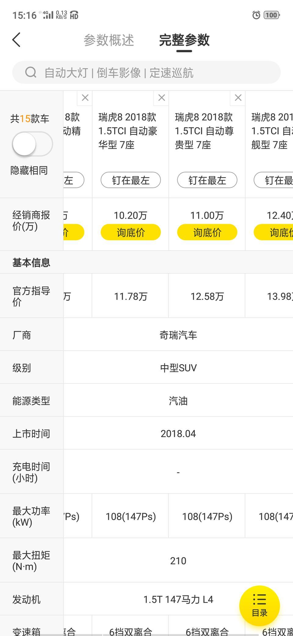 瑞虎8-成都这两款车优惠多少？我一直纠结买哪一款。求买过的说说。???我计划5月份买。