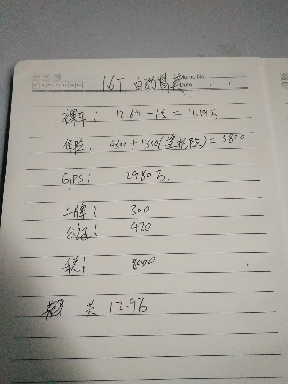 瑞虎8-各位朋友，这个虎8 1.6精英这个价格可以吗？