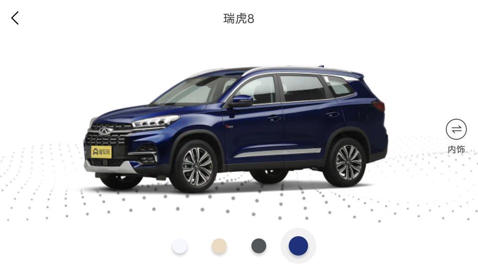 怎么没有新一代瑞虎8。1，6t手动挡的车啊