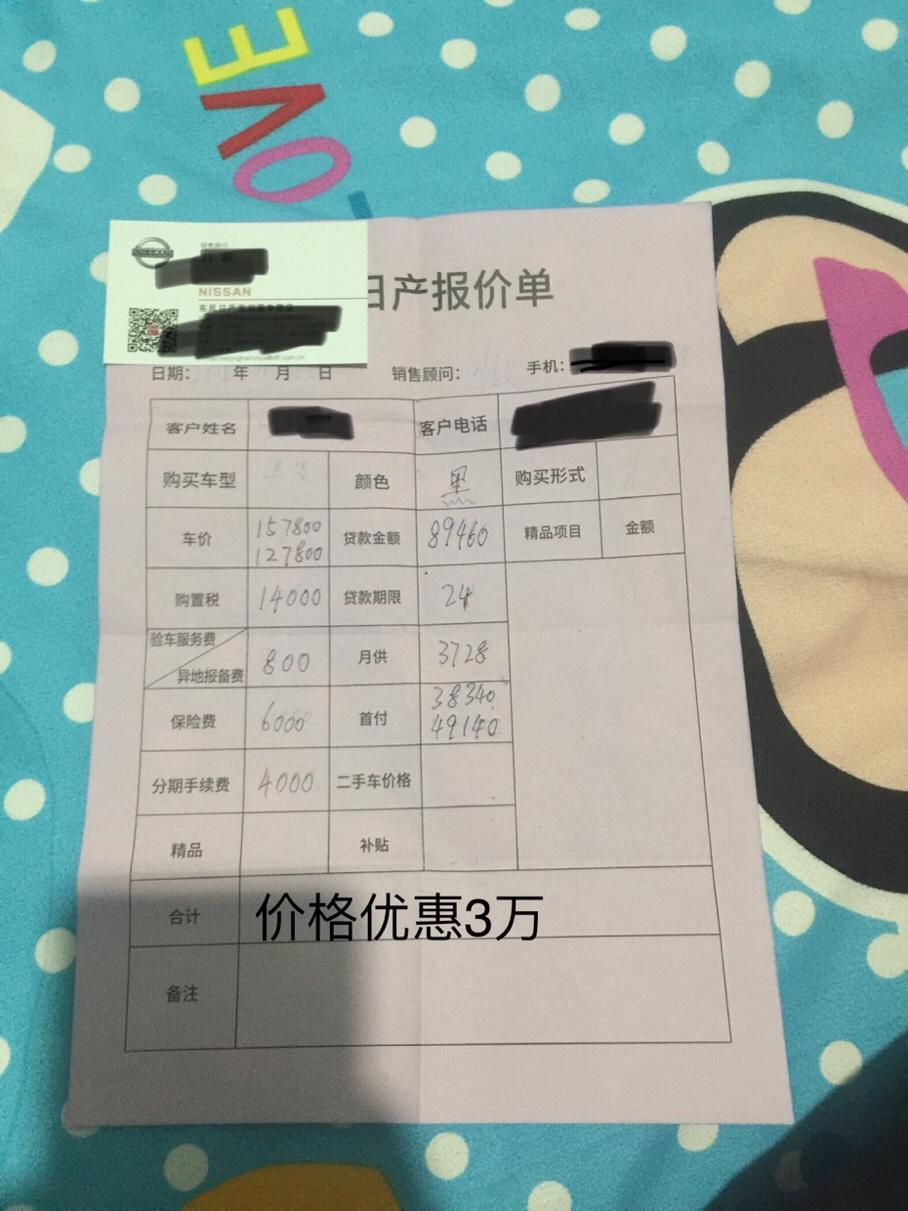 逍客-老铁们，帮忙看下这个价位怎么样？多少合适？还没没有具体的详谈，销售说了，价格还能再便宜点，就这些费用其他的没有任何杂费，而且还是两年免息的…
版本智享版
谢谢大神指点！#(大拇指)#(大拇指)#(大拇指)
坐标北京
