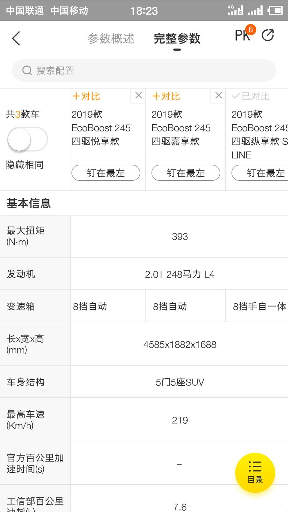 福特锐际三个版本的变速箱不一样嘛？求高人解惑！