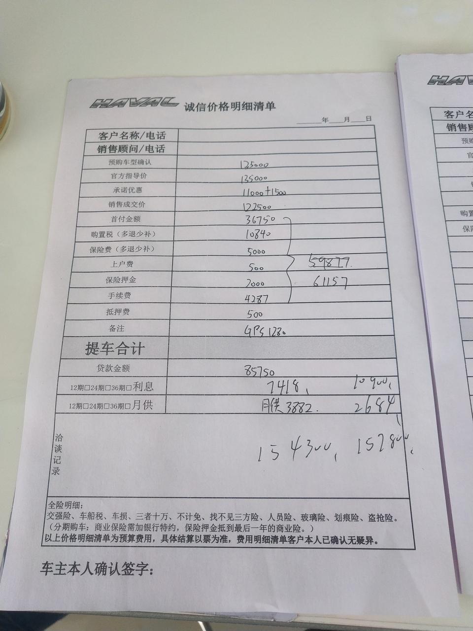 哈弗f7-你们在看看这个有没有多花冤枉钱