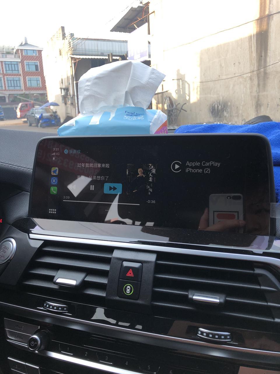 宝马x3-连接carplay后放歌，然后录视频。视频里却没歌声。你们的是不是也是这样。x3