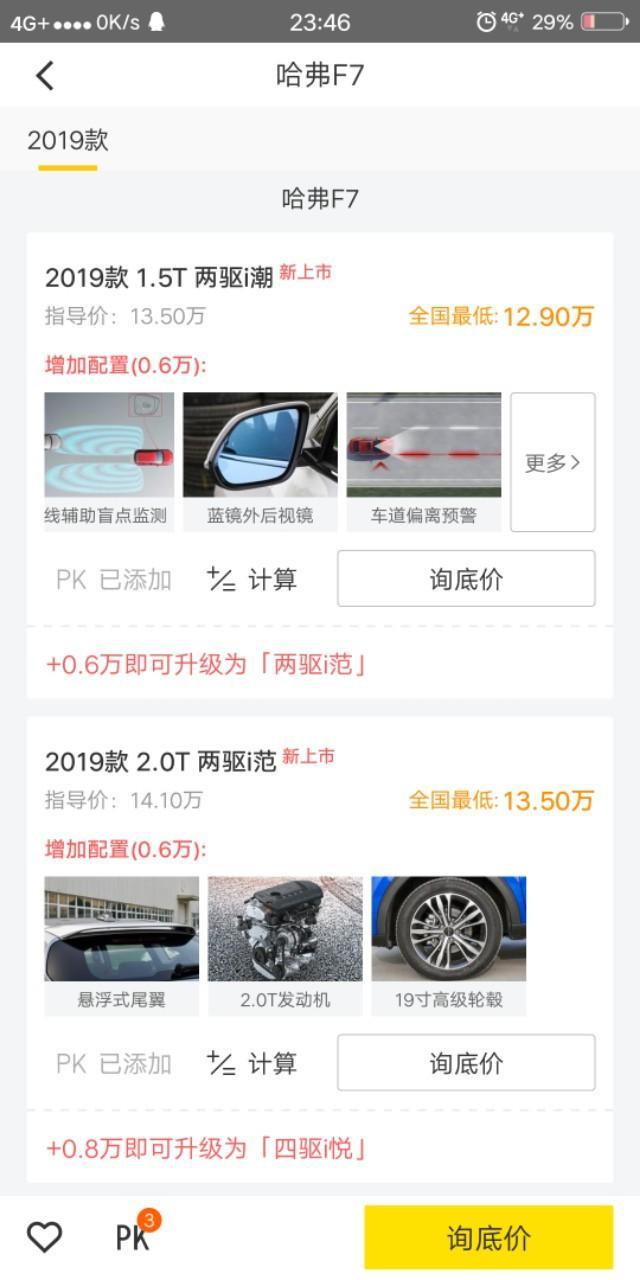 哈弗f7-哈佛F7潮这个1.5T的油耗能有多高？油耗跟H6高配比又怎么样？