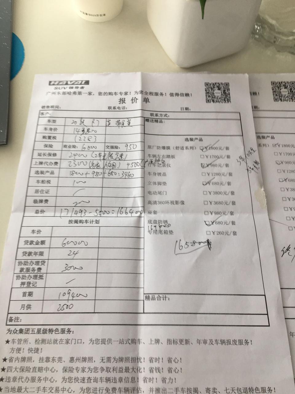 哈弗f7-20款 2.0两驱i范这个价格怎么样