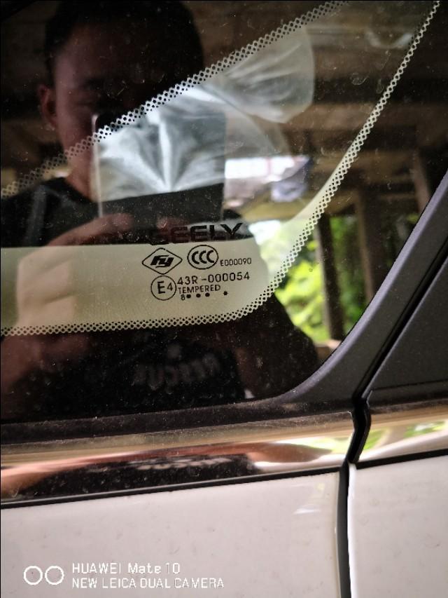 帝豪gl-2018年款买的新车   这车窗上标有的都是些什么意思   有哪位大神讲解一下