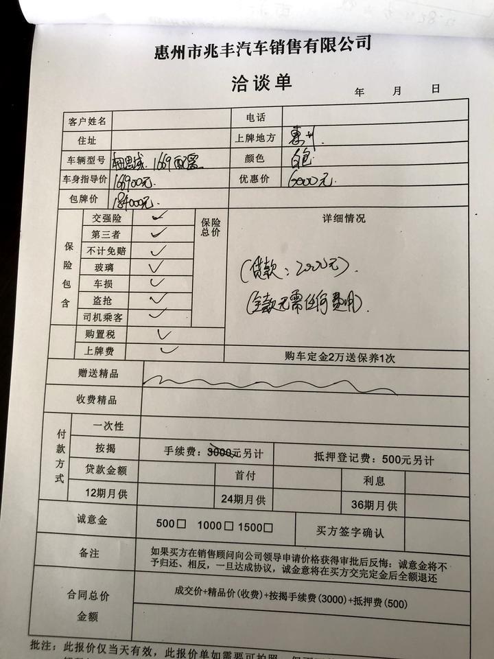 思域-15.59和16.99的今天去看了看，他们给我算的是这样，是不是有的贵了？