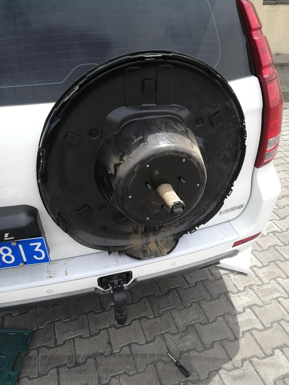 哈弗H9的后挂备胎需要改底挂备胎吗，是不时间久了后尾门会下垂有异响？车友们你们改了吗？