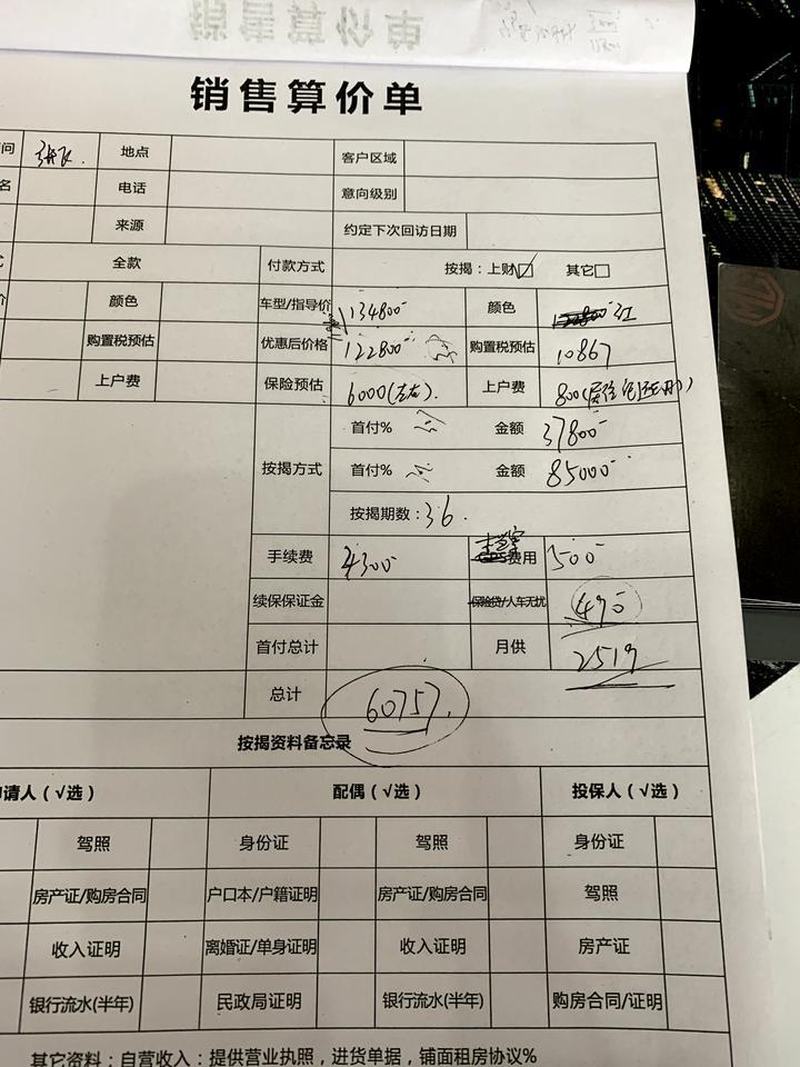名爵6-竞技版，各位老铁帮忙看一下，落地14了，算贵嘛？