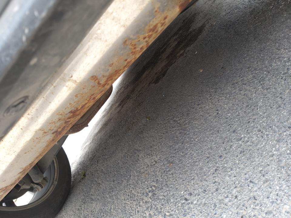 逍客-不到一年消音器以及管路生锈比较严重，一直在壳牌加油。有类似的车主吗？怎么解决的