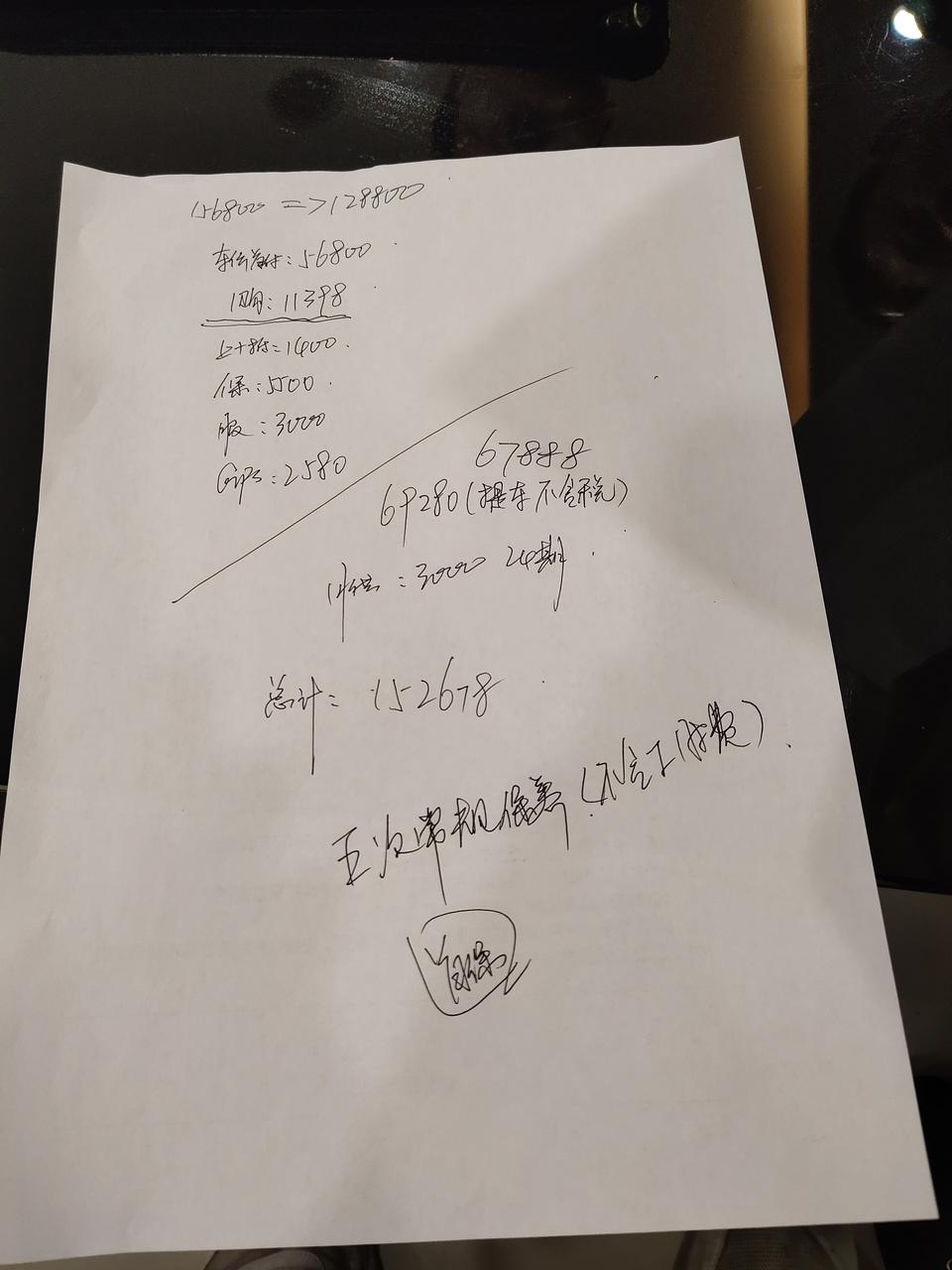博瑞-1.8领航版加科技包，分期7.2两年，一起15多，请问被坑了吗