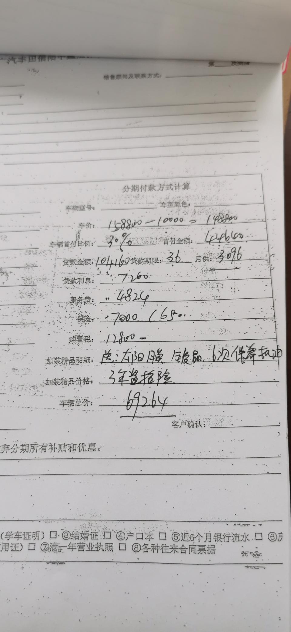 丰田c-hr-各位车友，2020领先版红色黑顶。销售给做的价格。能砍多少？