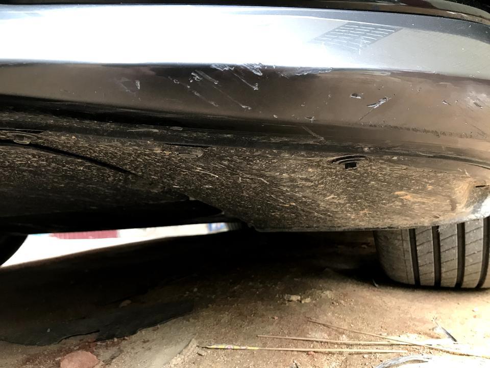 马自达3 昂克赛拉-昨晚不小心撞石渣上了！马3铂钢灰 请问修复大概要多少钱 还是怎么处理