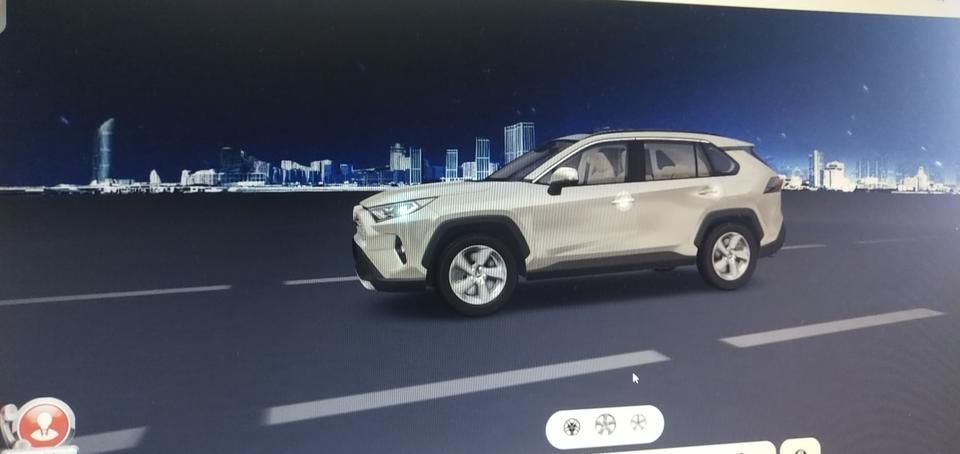 rav4荣放-有没有车主实拍一下钛晶灰和铂青铜金属色的车子啊，看网上颜色图片灰和白区分不明显