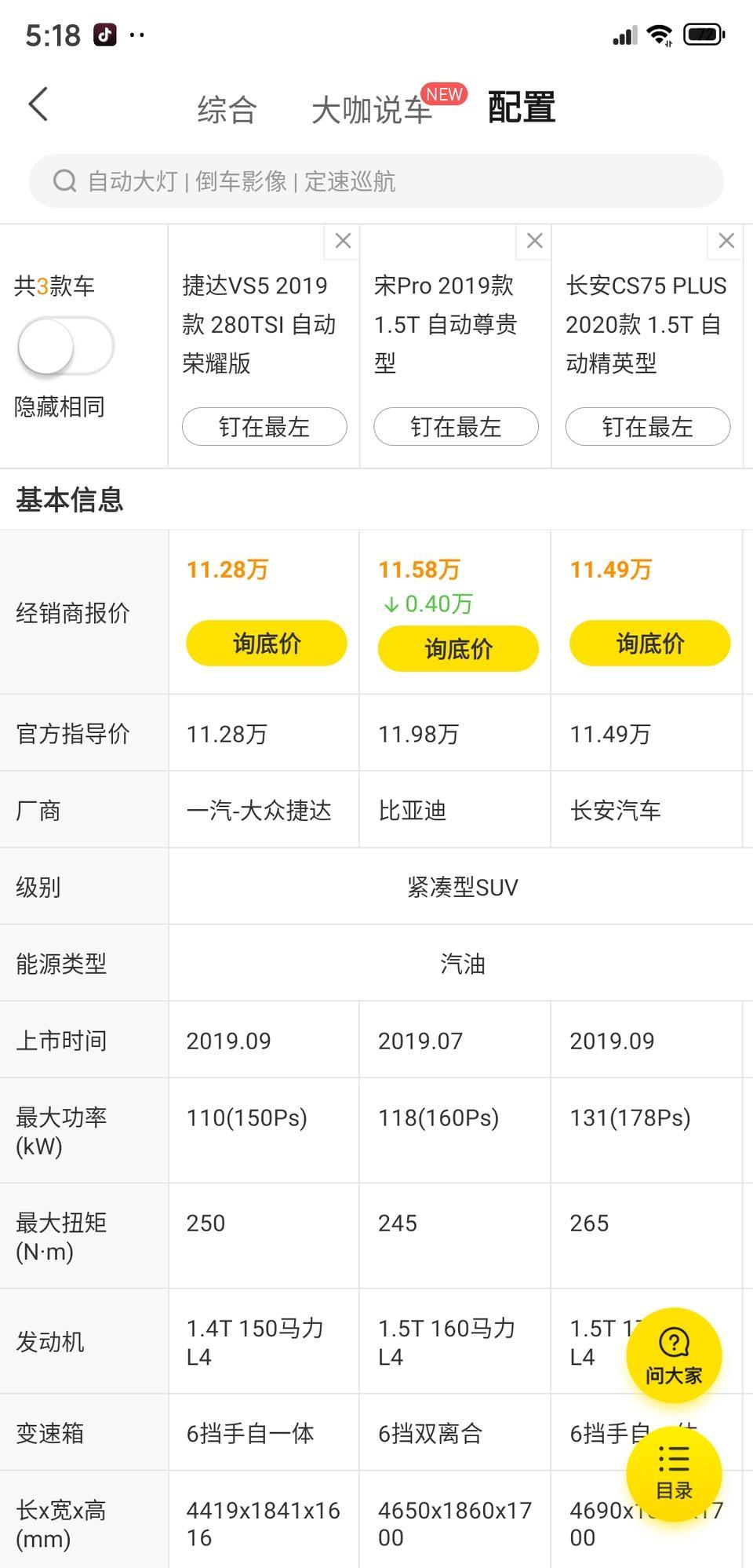 捷达vs5-准备入手VS5，有没有什么国产车秒杀他的？想买一个省心省油的车