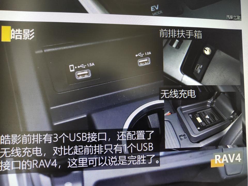 皓影-混动尊贵这无线充电配置是有还是没有啊，居然有人测评对比的有4s店也没有尊贵的实车看看