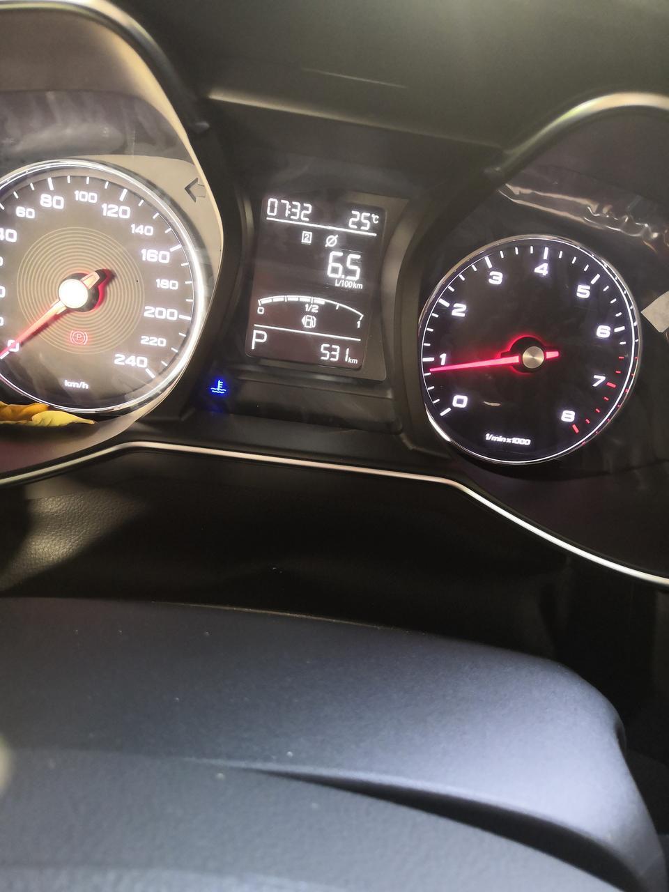 名爵6-新车，这个是什么标记，刚刚启动的时候会亮1分钟后会熄