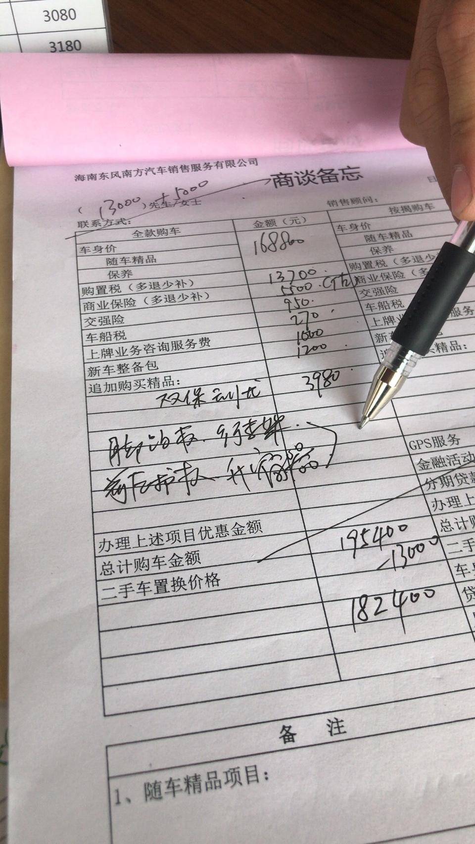 中配逍客落地加保险18.24万，贵吗？4月20日问的，他说不能在少了，