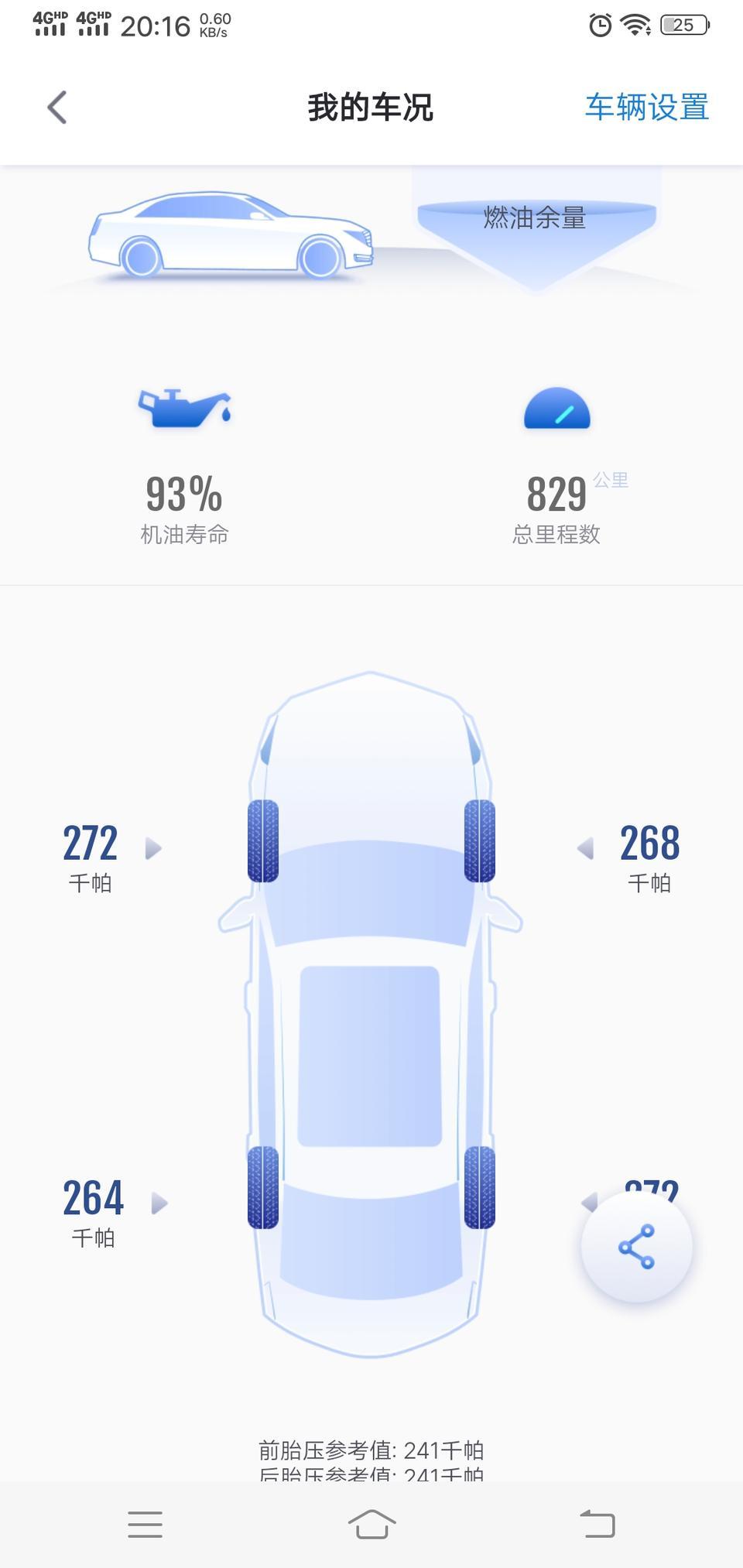 请问各位君威车友夏天到了胎压多少合适，这是我现在的胎压