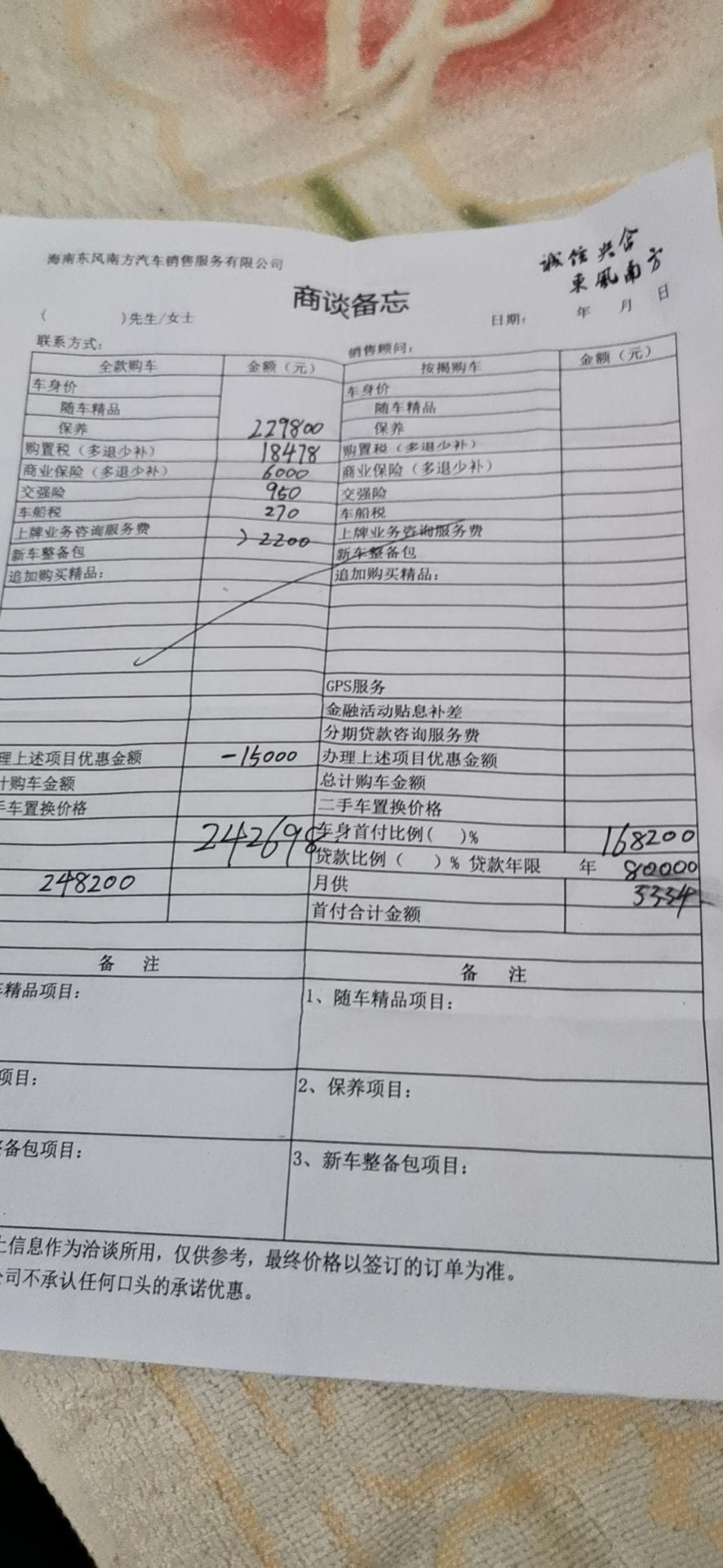 图中的是HN天籁2.0T次顶配的价格，不知道内地是多少
还有个问题就是天籁的215胎面能换225或者235的胎面吗