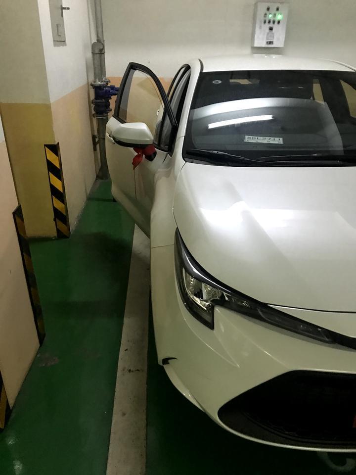雷凌-提车了，车牌还没到，弱弱问下：只有临牌，怎么进无人值守的地下车库