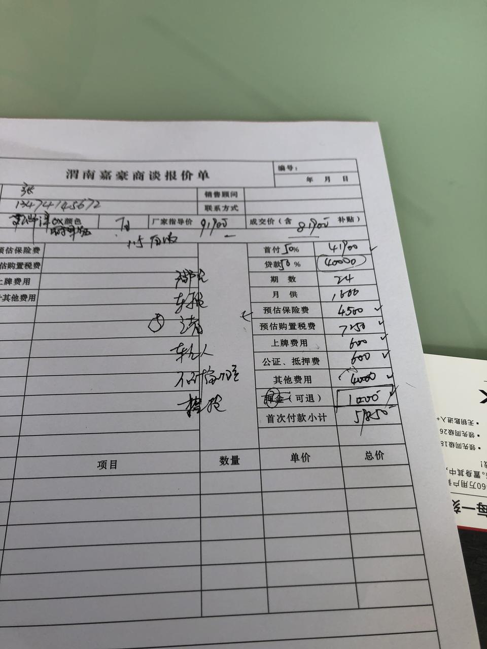 艾瑞泽GX1.5自吸顶配报价，大家看看合理吗？分期