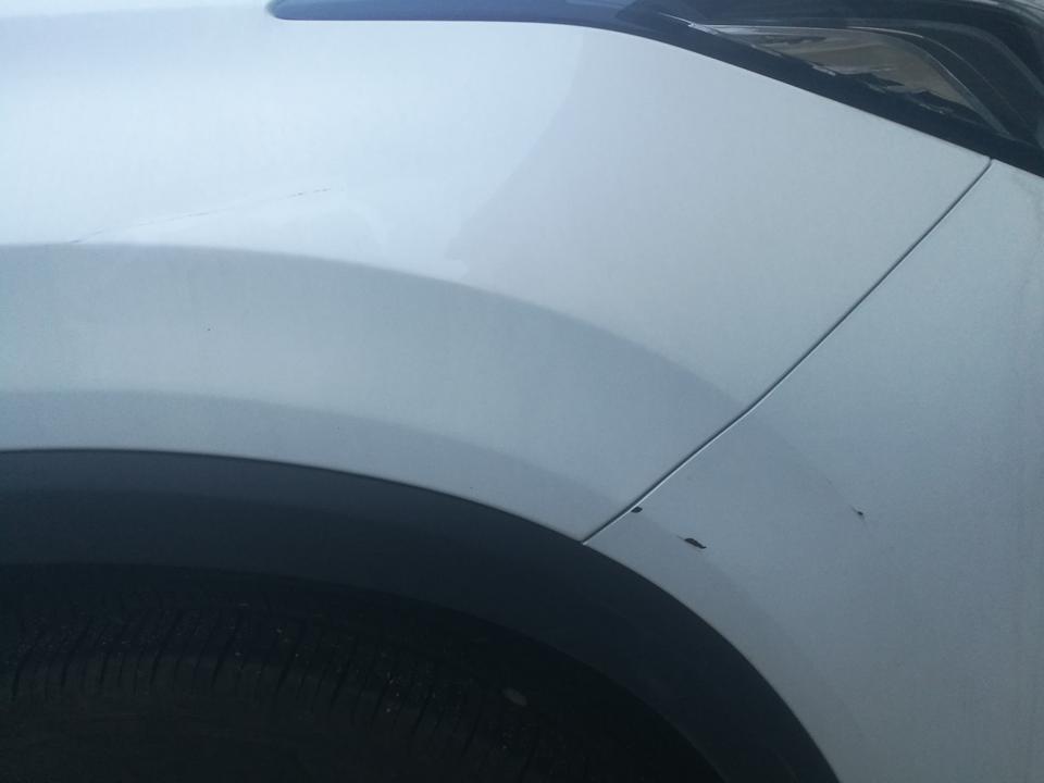 长安cs75 phev-这个应该自己怎么解决，露底漆了