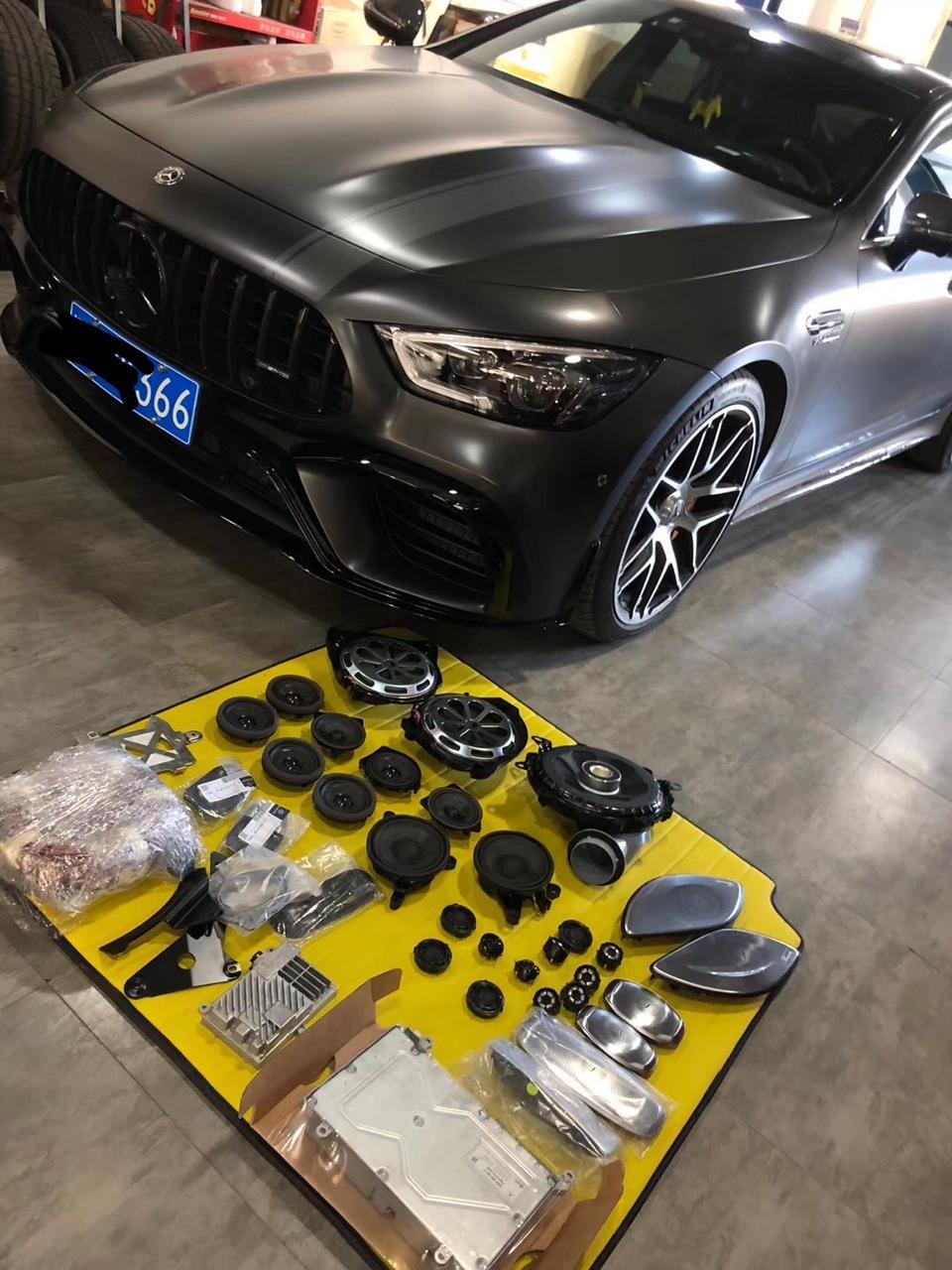 AMG GT50可以加装原厂可控阀门排气系统吗 大柏林音响有多少个喇叭了