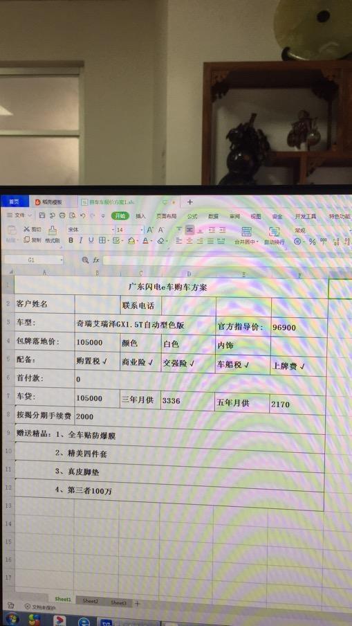 艾瑞泽gx-这个价格怎么样