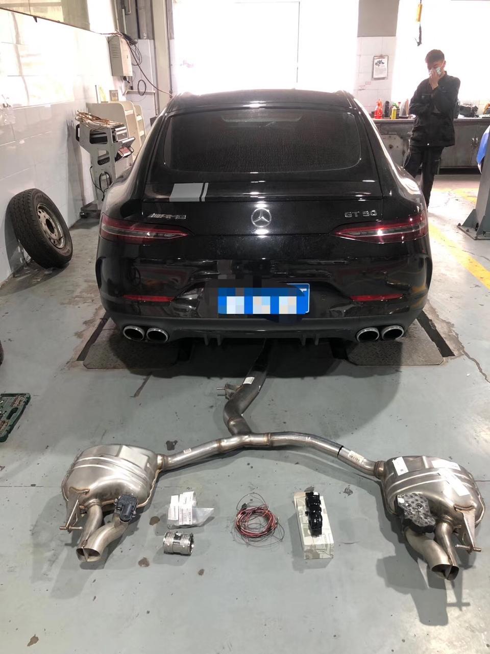 AMG GT50可以加装原厂可控阀门排气系统吗 大柏林音响有多少个喇叭了