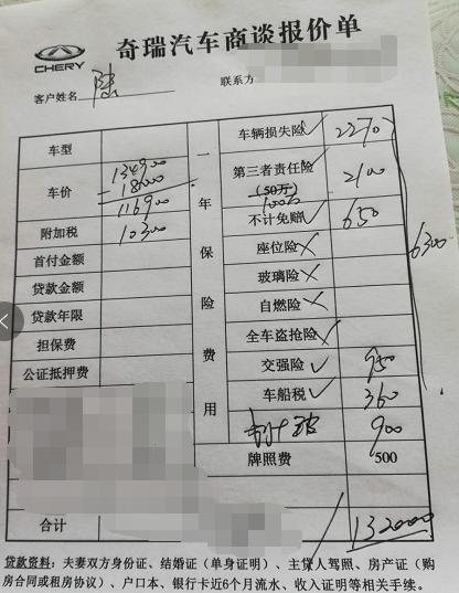 瑞虎8-麻烦各位车友看看，这个价格可以下手吗？