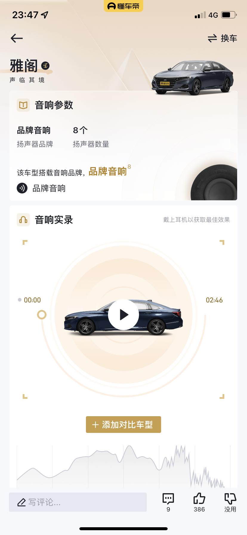 本田雅阁 这个品牌音响是什么音响。。哪款车型给配啊。。