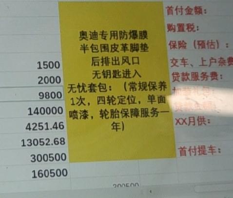奥迪A4L 刚定的40时尚动感 落地30w，贵不贵。。。。顺便问下有没有群