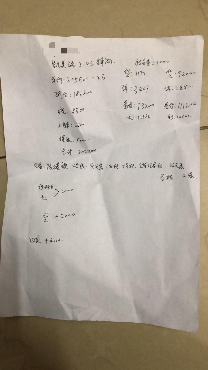 丰田凯美瑞 车友们，这个该怎么谈？