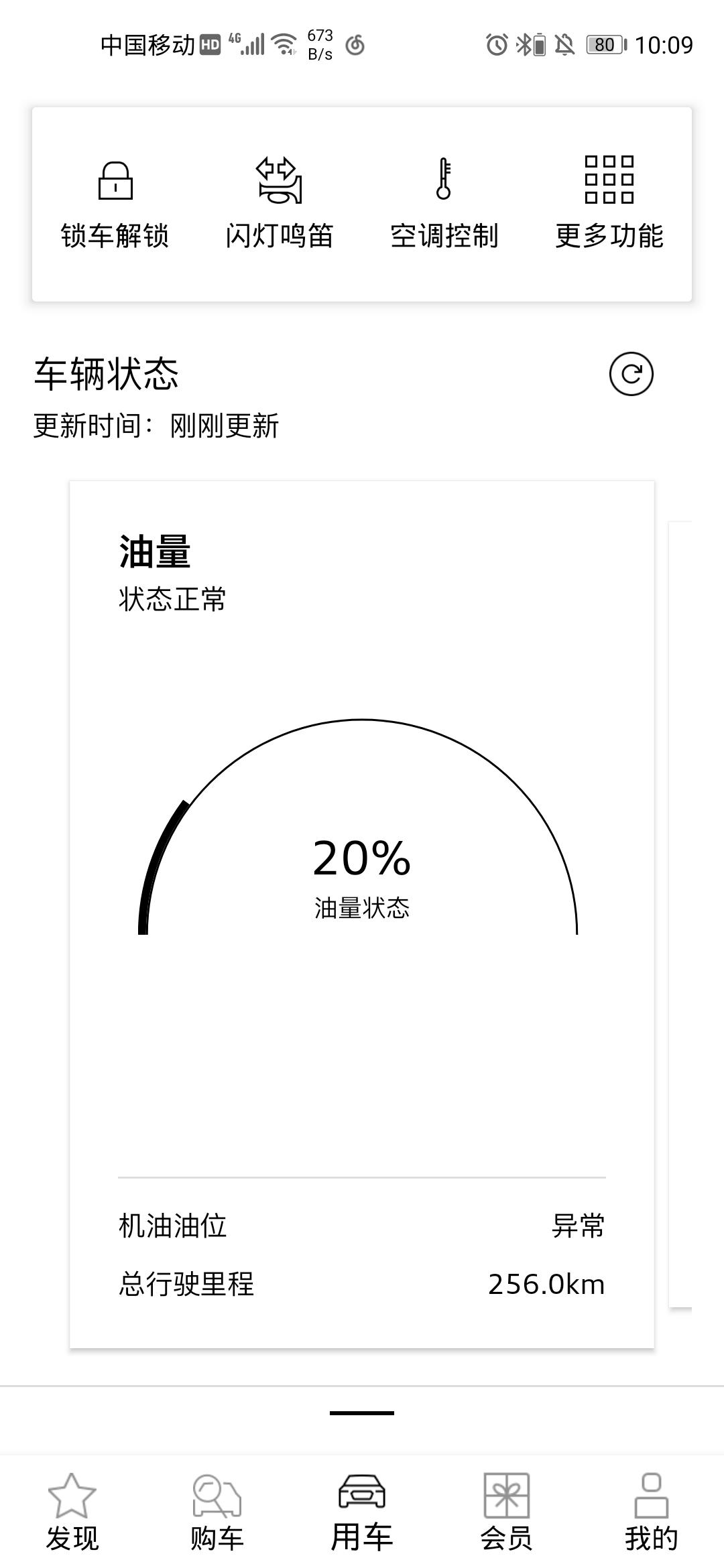 奥迪A4L 友友们，机油油位异常有影响